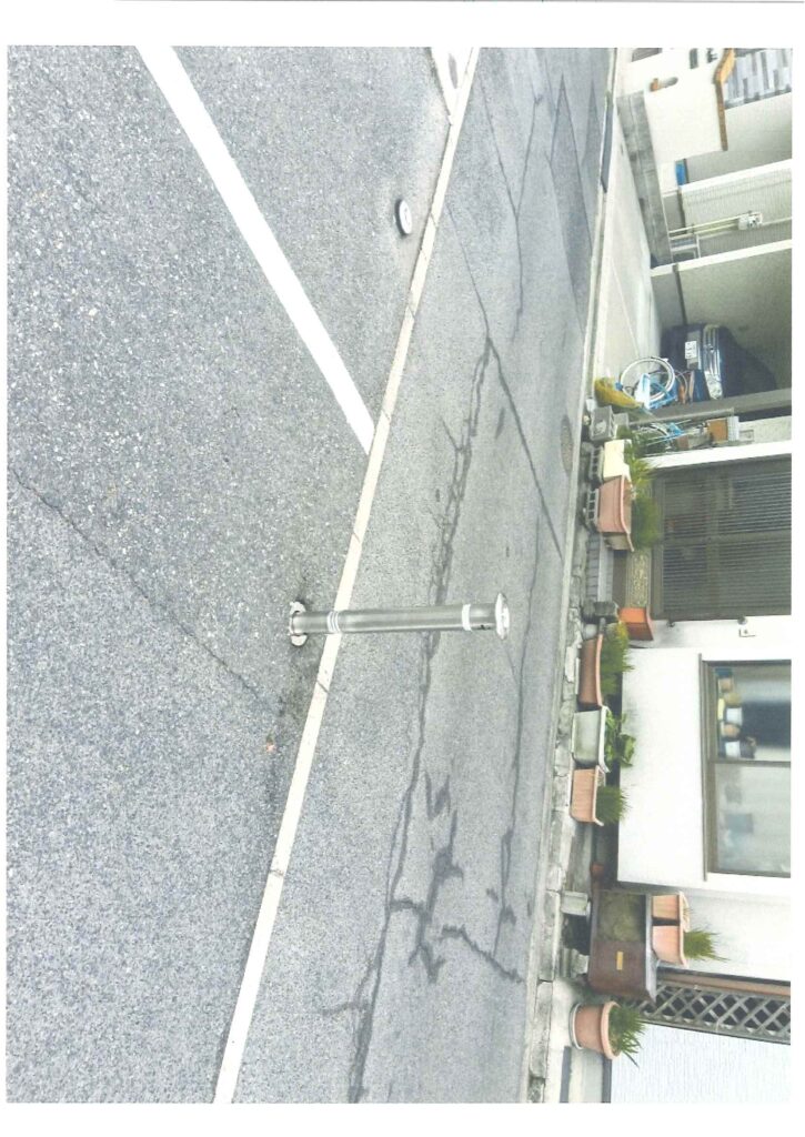 「バリカー取付け」広島市南区東霞町郵便局バリカー改修工事 施工中ブログ