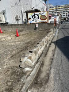 「石積み工事」広島市　南区リフォーム施工中ブログ