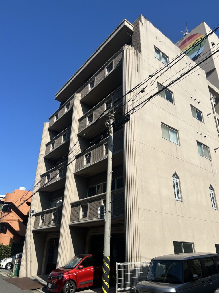 「メゾンアルカディア改修工事」広島市中区 白島北町 メゾンアルカディア補修工事 施工中ブログ